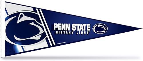 Rico Industries NCAA Primary - Banderín de fieltro para decoración de pared, de 12 x 30 pulgadas, ideal para el hogar, dormitorio, decoración de