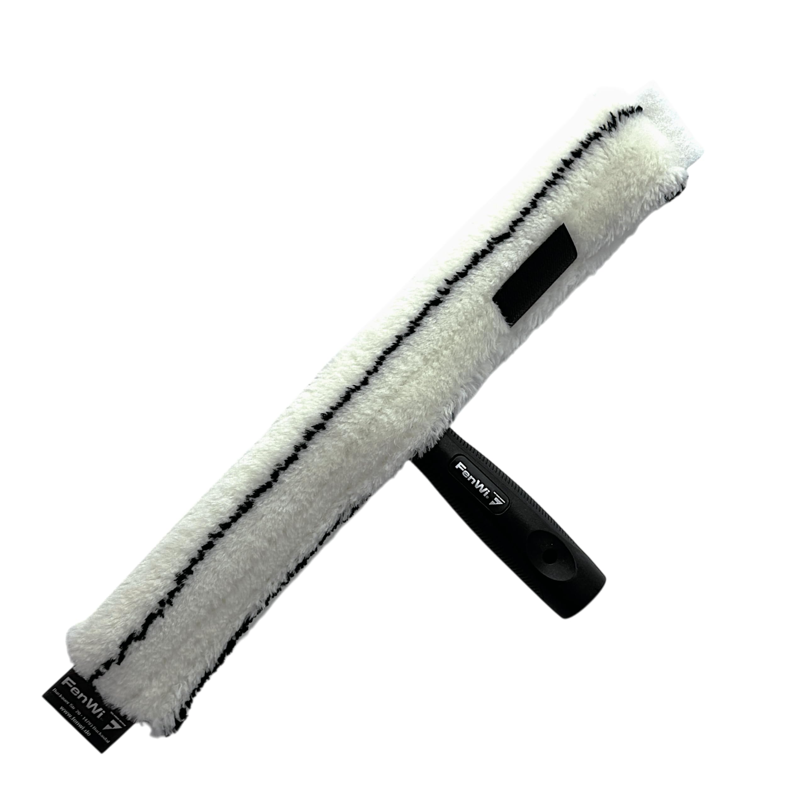 FenWi Profi Fensterwischer 40cm Mikrofaser Einwascher mit Griff