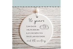 Eternal Love, Engraved Rustic Wax Tablet: A Timeless 16th Wedding Anniversary Keepsake