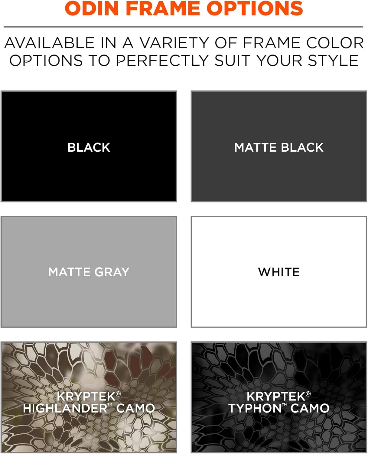 Ergodyne Skullerz ODIN Safety Glasses Sunglasses, Impact Resistant Z87.1+ - Image 6