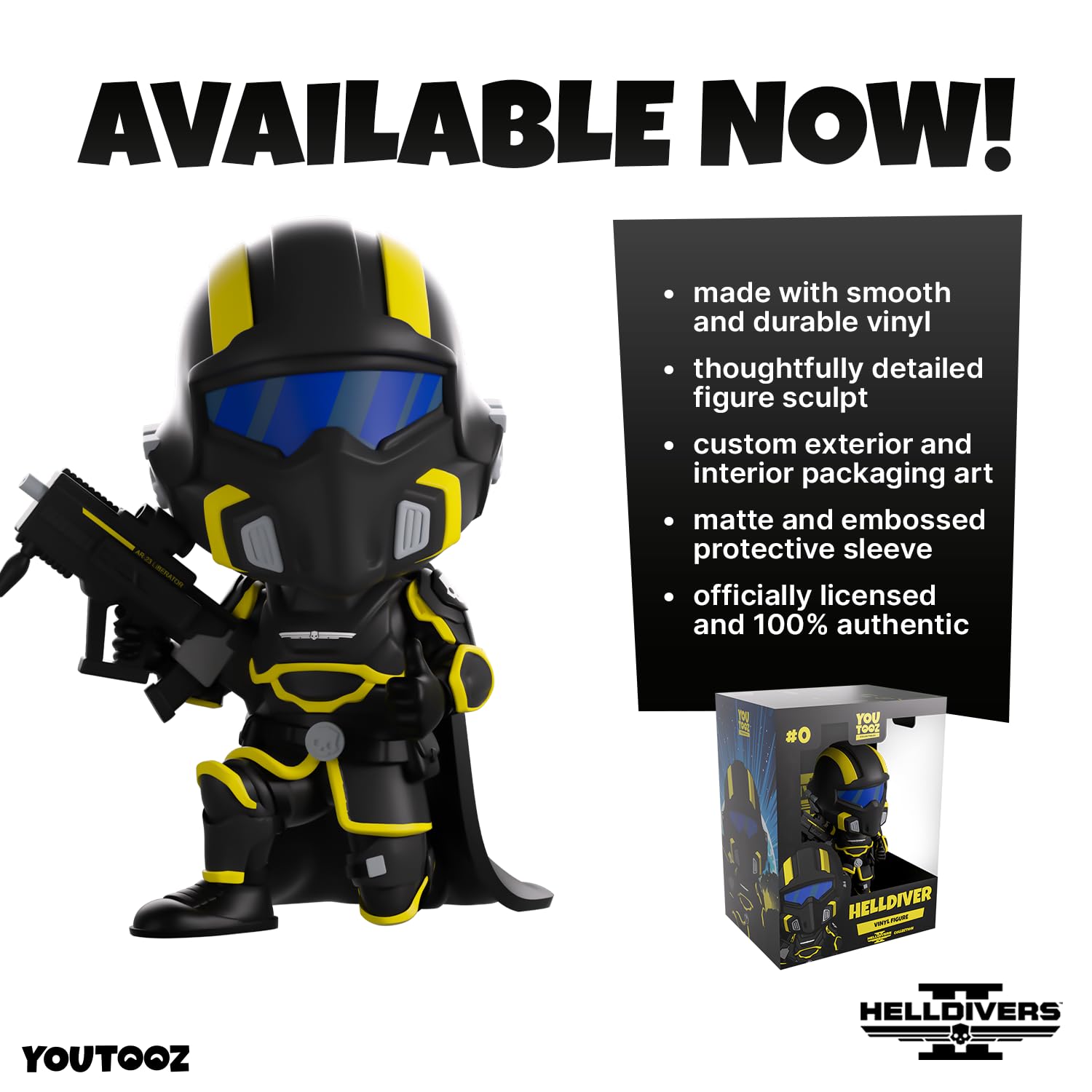 Amazon.co.jp: Youtooz - Helldivers 2: Helldiver : Toys & Games