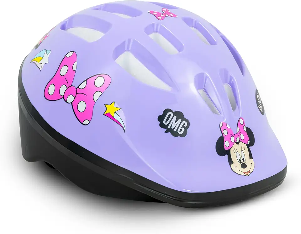 Nathor Capacete Infantil Minnie Lilás