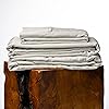 Olive + Crate Eucalyptus Sheets Set – Cooling Sheets for Hot Sleepers – 100% Organic Tencel Lyocell – Queen Size – Hypoallergenic, Moisture-Wicking – Deep Pockets – Soft, Durable 60" x 80" [Oatmeal]