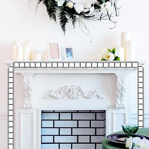 Miniatura 4 de Chivao Cinta adhesiva para fiesta nocturna de película, tira de película, cinta de borde para decoración de película, rollo de película para