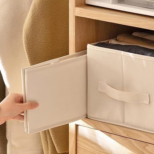 Miniatura 4 de ZINQATUN Organizador de cajones de armario para ropa, organizadores de cajones, organizador de ropa de 10 rejillas para ropa plegada, organizador de