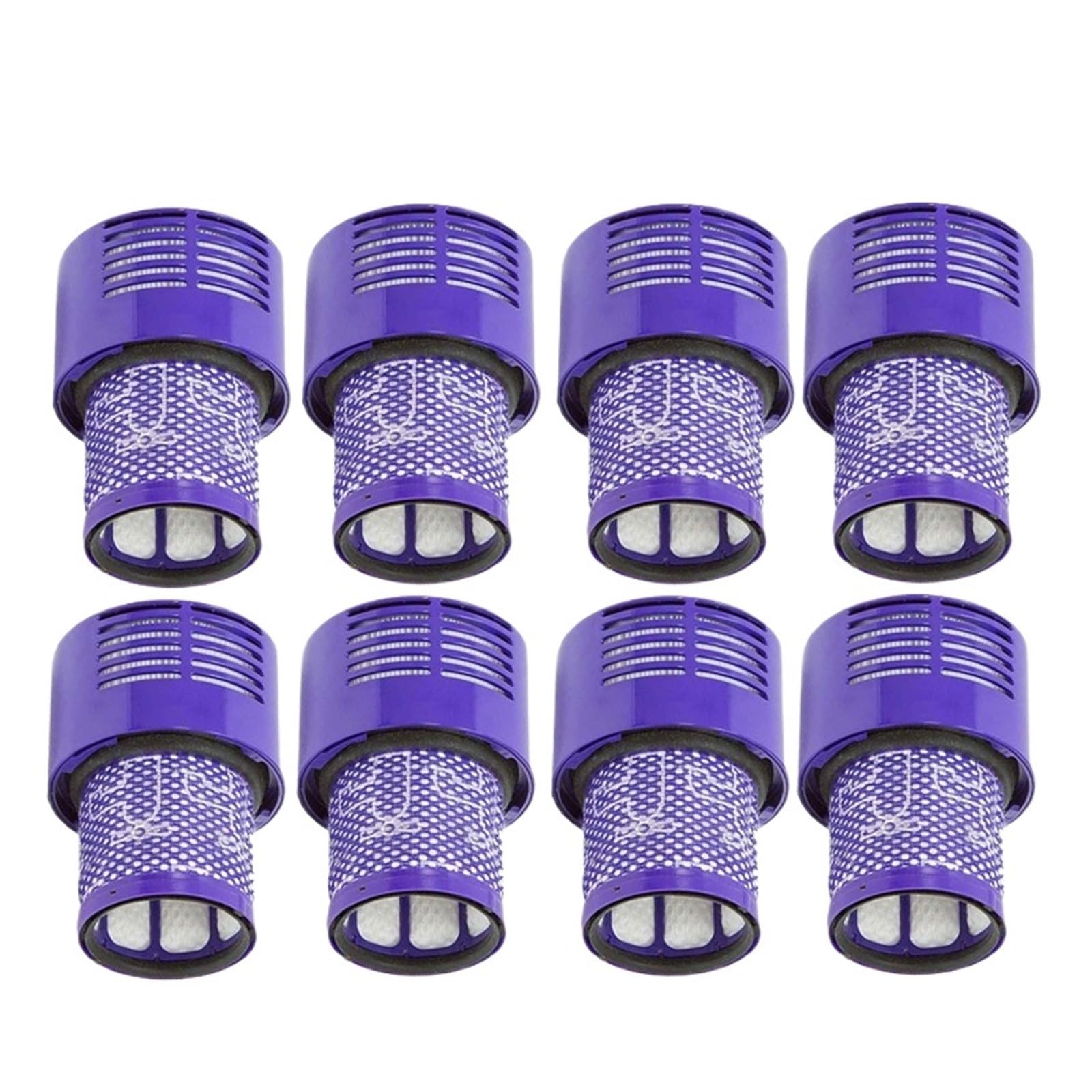 Cyclone Absolute Animal Total Clean lavable Hepa Post filtro reemplazo pieza de aspiradora accesorio. Compatible para Dyson V10 SV12. (Color : 8PCS)