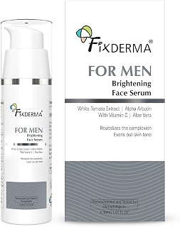 Fixderma Brightening Face Serum for Men |Vitamin C & Alpha Arbutin Serum- 30ml Price In India