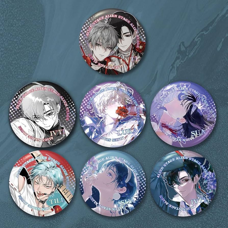 Amazon.co.jp: エイリアンステージ 福袋 キーホルダー 缶バッジ