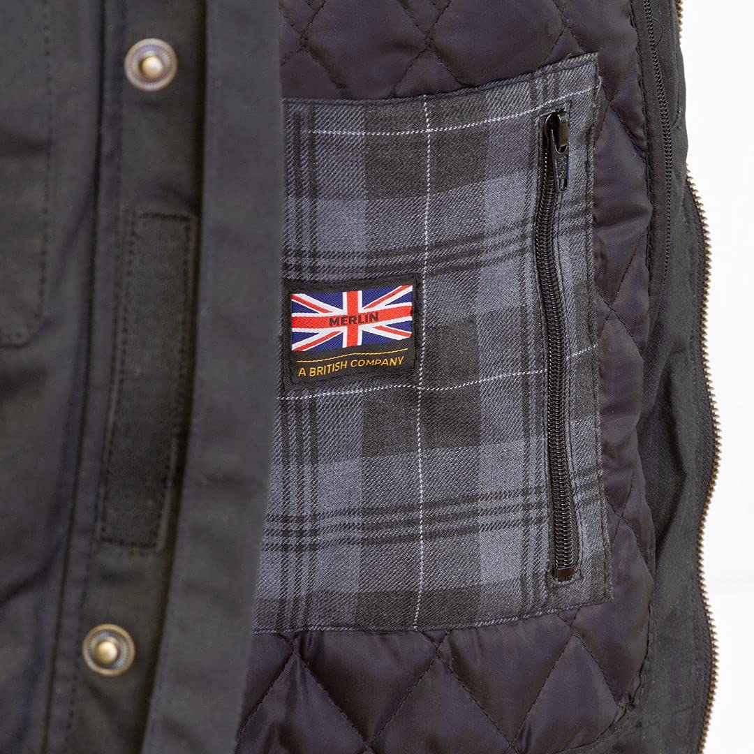 Merlin Mens Barton Wax Jacket Jacket Desertcart INDIA