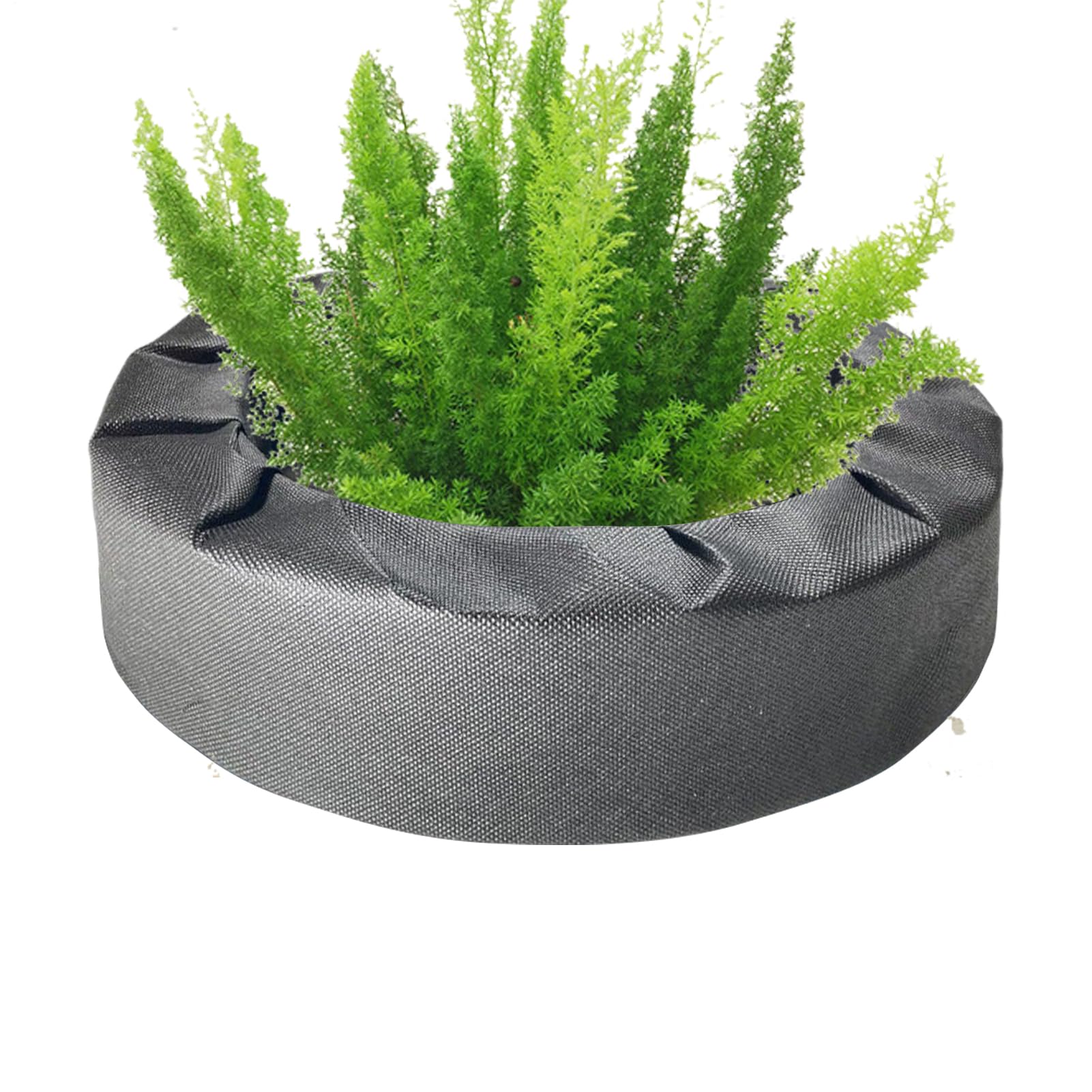 Floating Pond Planter - Water Plant Basket for Water Garden, Floating Garden Pot | Durablle Fabric Pond Decoration, Root Container Raft for Lily Pads, Landscaping Accessory for Koi -F
