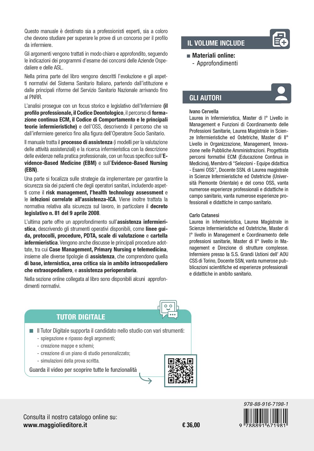Manuale per l'infermiere collaboratore professionale. Guida teorico-pratica per tutte le prove di concorso