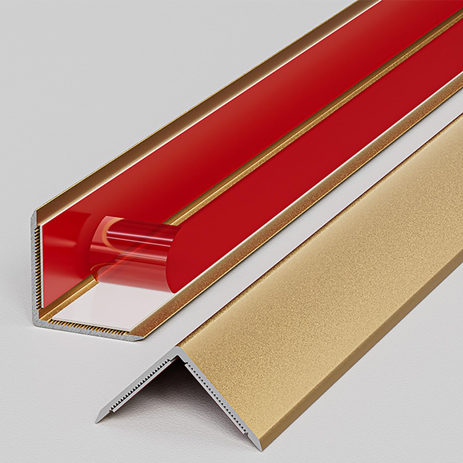 Door Floor Threshold Transition Strip, Multicolor Edging Transition Corner Threshold Strips for Tile Wood Laminate