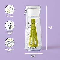 Vista 2 de Chef'n 104-759-258 Emulstir Mezclador de aderezo para ensalada, tamaño único, plástico, rúcula/merengue