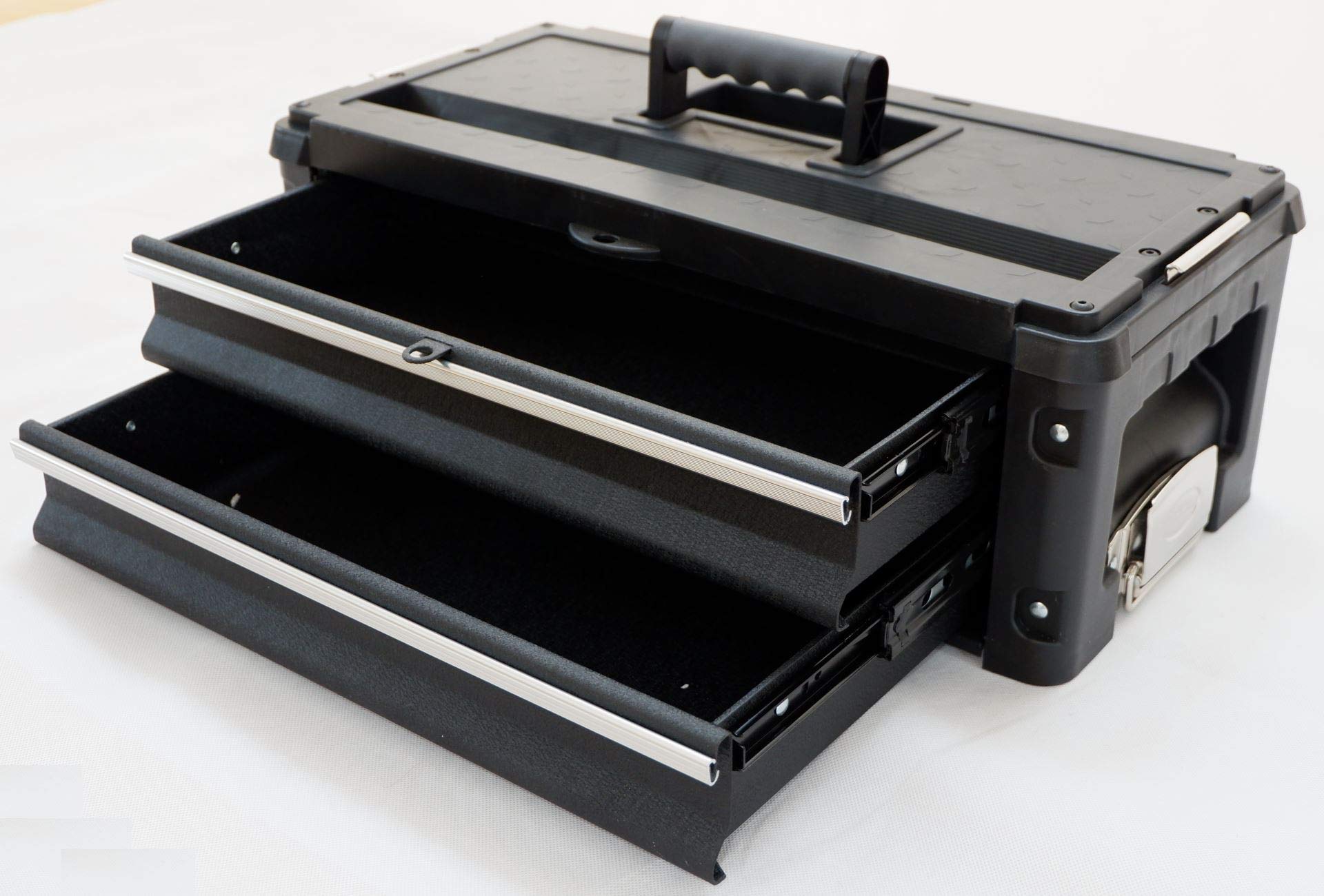 Expansion avec 2 tiroir pour nos chariots noirs de AS-S