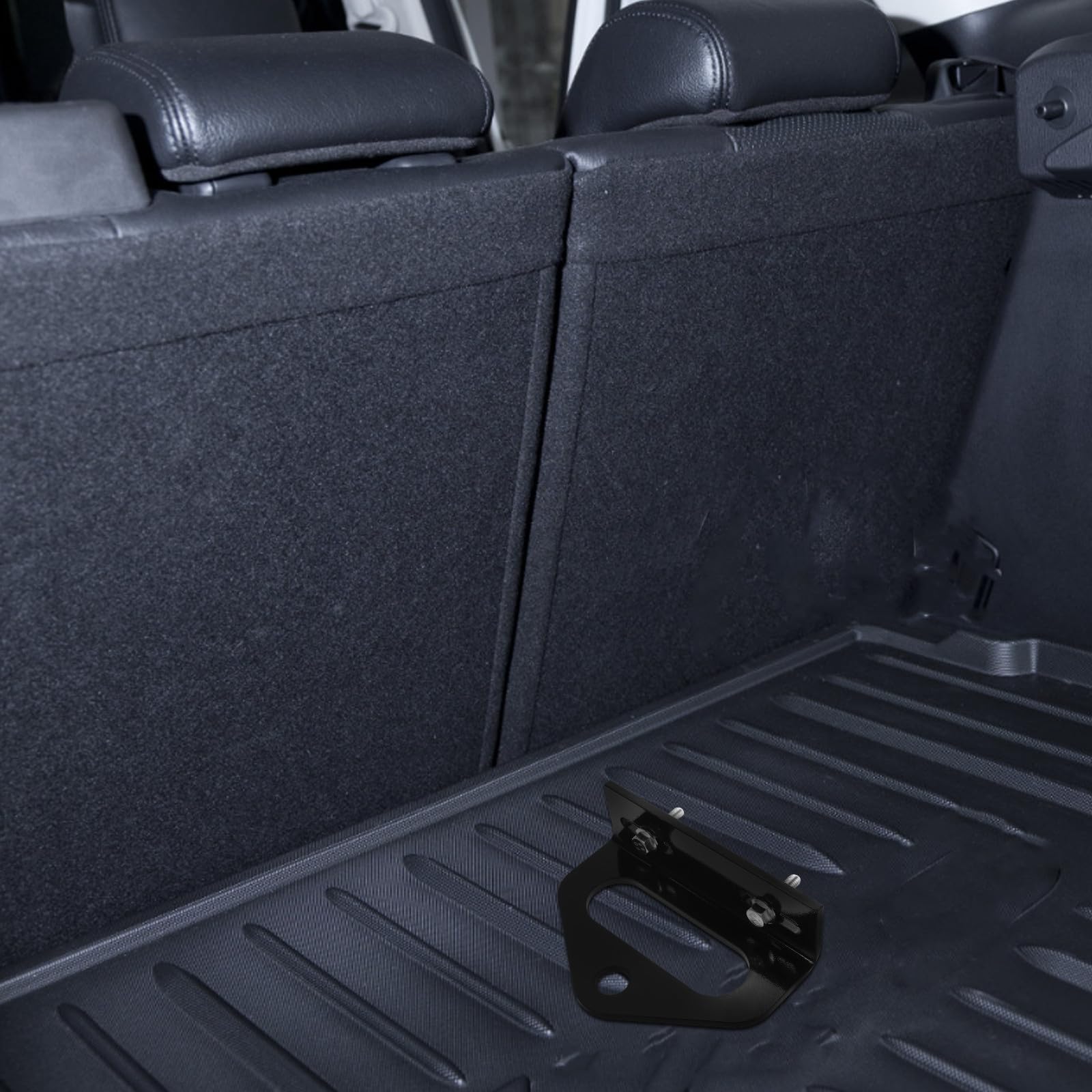 Outanaya Adattatore per Gancio Traino per Tosaerba Nero in Metallo con Viti Kit Accessori per Trattore Agricolo con Ampia Compatibilità e Mobilità Comoda