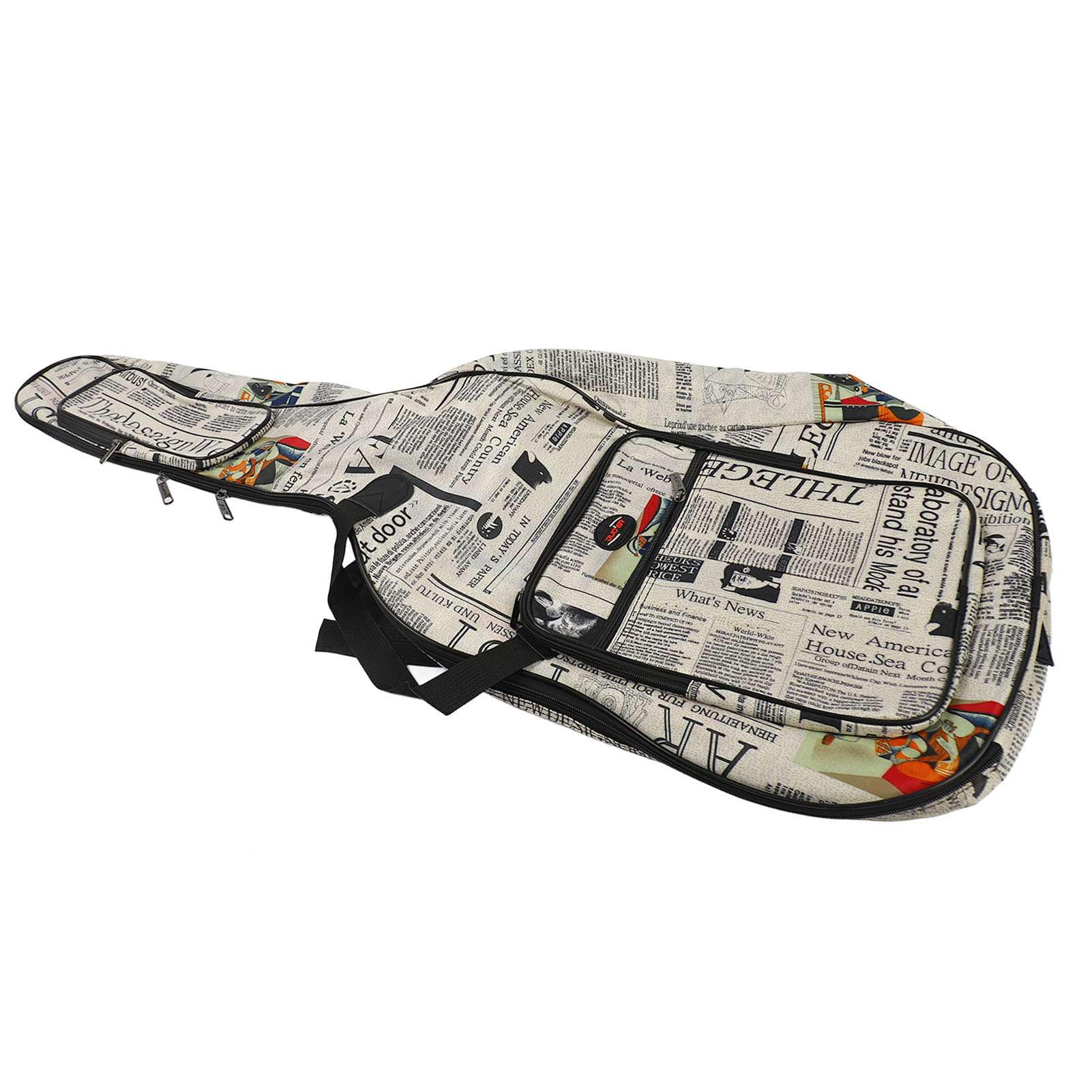 Estuche para Guitarra Resistente Al Agua 600D, Bolsa de Tela Oxford para Guitarristas Clásicos Acústicos (40 Pulgadas)