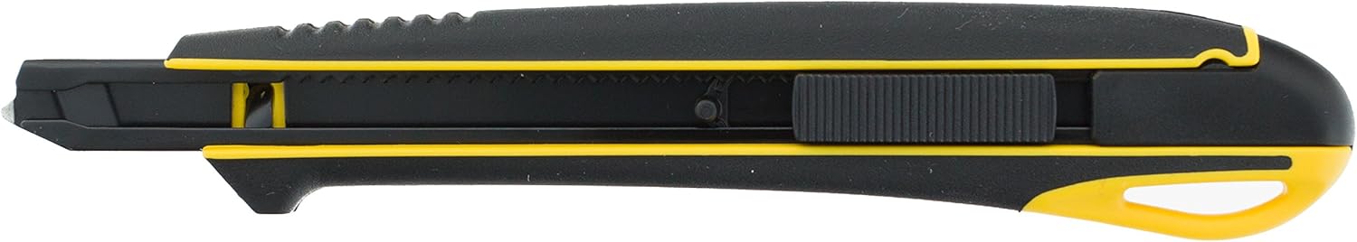 Tajima DC360YB "Driver Cutter" Knife, Black/Yellow, 9 mm