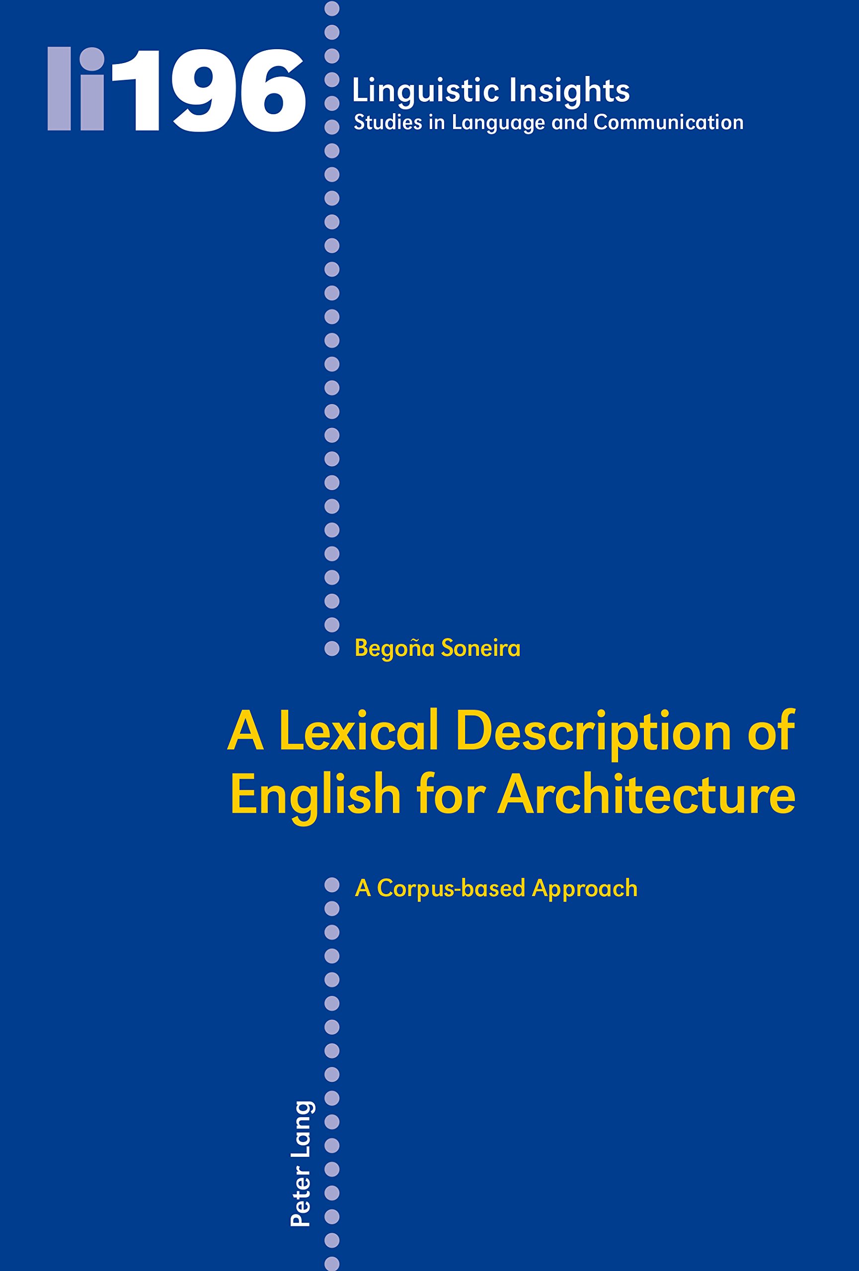 English for Architecture manuel corpus linguistique anglais technique pour architecte