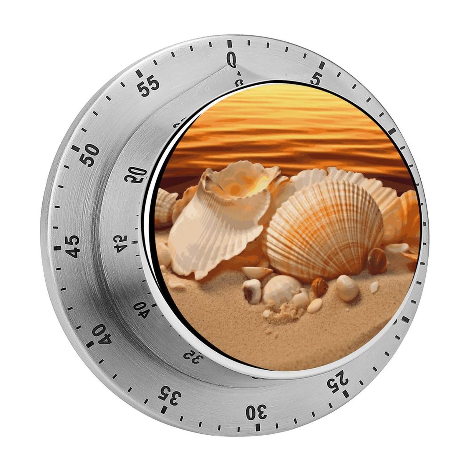 Temporizador mecánico magnético con alarma fuerte para cocina y ejercicio