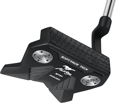 PGF Mustang Forged Blade & Mallet Plumbers Neck Putter Crafted with Precision
