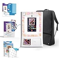 HP Sprocket Stampante Fotografica Istantanea Bianca + Carta Zink 100 Fogli + Custodia