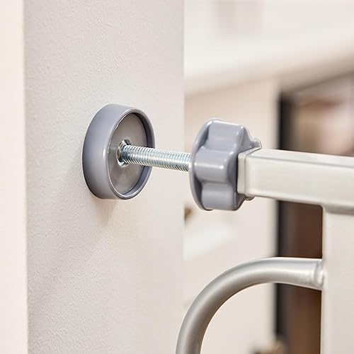 Miniatura 8 de Regalo Puerta de seguridad para bebés extra alta de 36 pulgadas para puertas y parte inferior de escaleras, puerta de bebé montada a presión