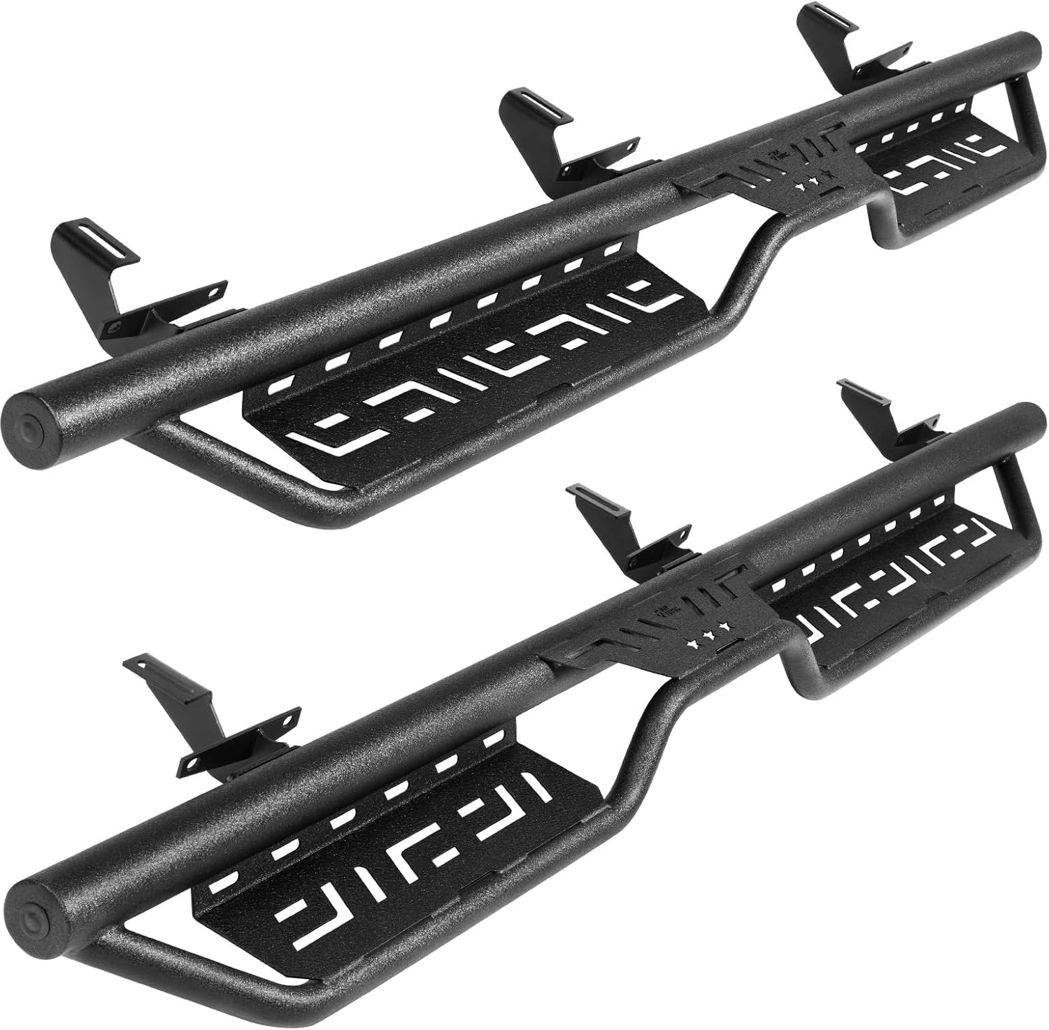 JOYTUTUS Running Boards Side Steps for Wrangler JL 4-Door 2018-2026 | 500LB Capacity | OEM Fit | Anti-Slip Textured Steps