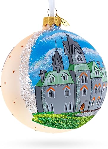 Miniatura 3 de Parliament Hill and Buildings, Ottawa, Canadá, bola de cristal, adorno de Navidad de 4 pulgadas