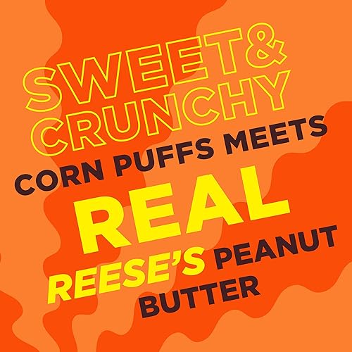 Miniatura 4 de REESE'S PUFFS - Cereal de desayuno para amantes de la mantequilla de maní, hecho con grano entero y mantequilla de maní real Reese's, tamaño