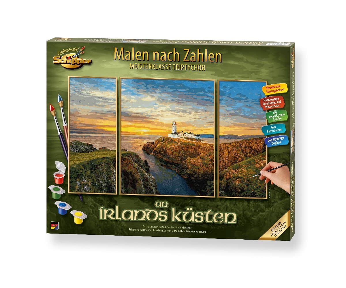 Malen nach Zahlen - An Irlands Küsten