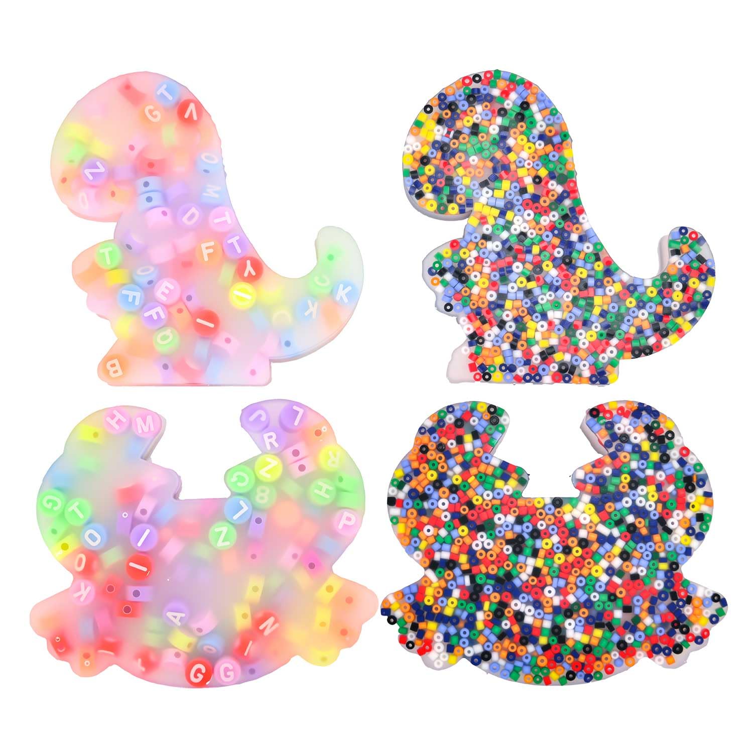 4PCS Picky Pad Fidget Toys, Skin Picking Fidget Toy for Adults & Kids, Picking Fidget Pad for Dermatillomania, Anxiety Relief, Trichotillomania  Dinosaur & Crab Shape