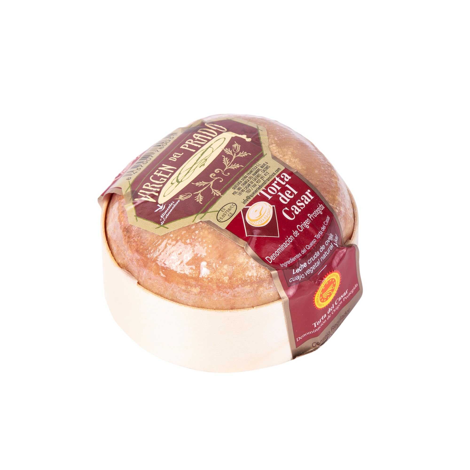 Cesta Gourmet Fregenal Loncheado de Lomo y Jamón Ibérico - Vino Blanco - Quesos Cabra Artesano y Rollito de Barros - Quesos de Oveja Cumbre de Trujillo y Artesano - Torta del Casar - CORAZON EXTREMEÑO