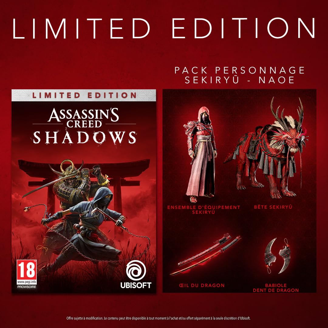 Assassin's Creed Shadows Limited Edition FRA PS5