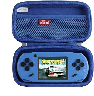 Hermitshell Hard Case for Beijue 16 Bit Handheld Games (Blue)