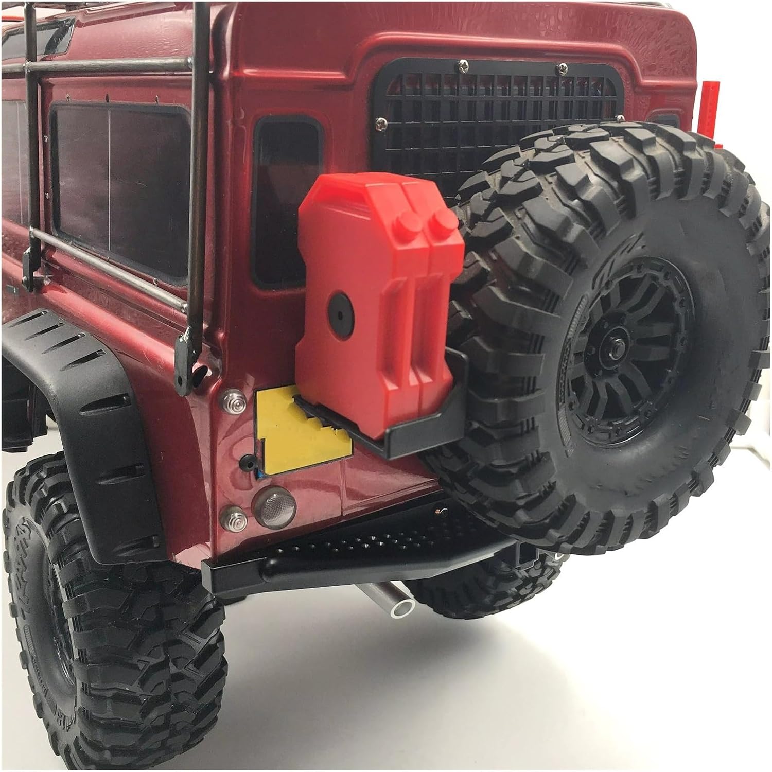 For Traxxas For TRX-4 1/10 合金製リアバンパー RCクローラーカー 追跡車両パーツとアクセサリー アップグ