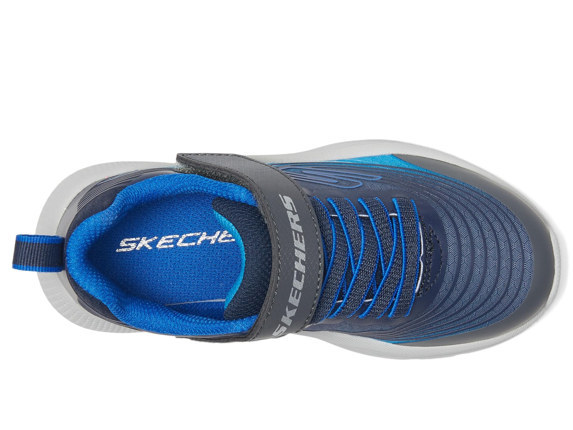 Image secondaire de Baskets légères Skechers Microspec Advance pour Garçon - Navy et Bleu