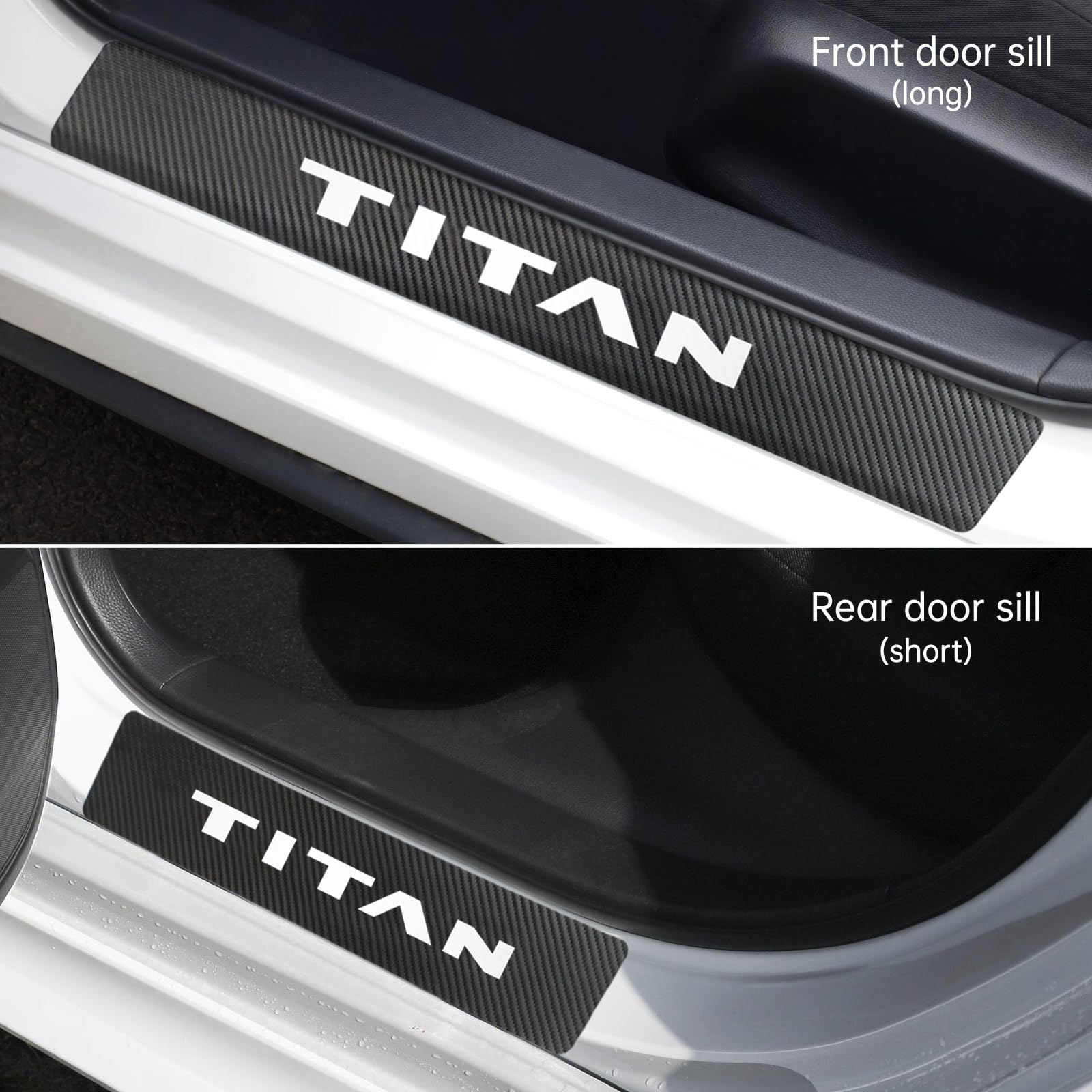 Car Trunk Door Sill For Nissan X-Trail E-Power T33 Rogue 2022~2025 Stainless Steel Threshold Scuff Plate Trim Strips Accessories - Foto 8