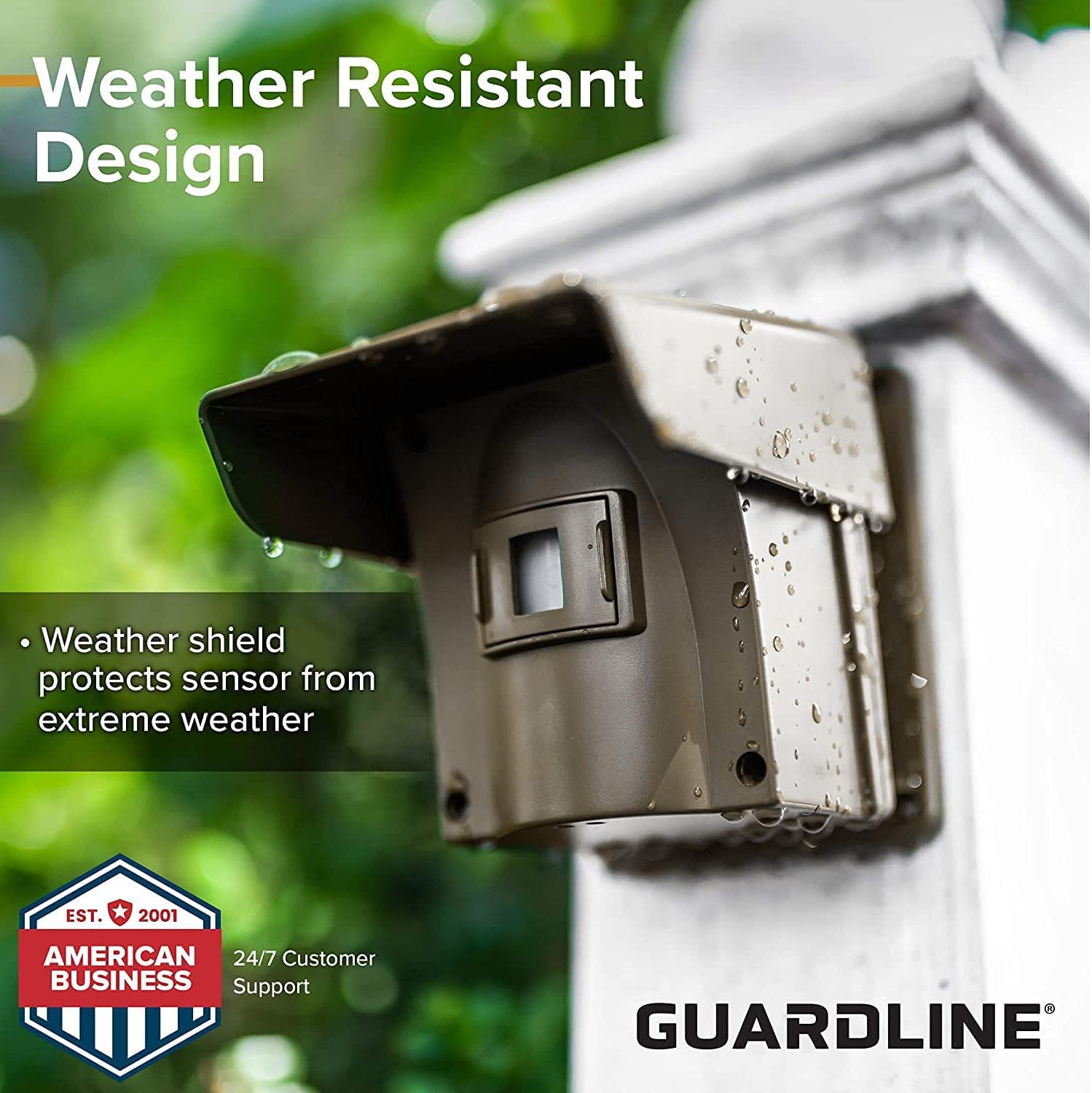 🔥 Flash Sale Guardline Wireless Driveway Alarm - 1 Motion Detector Alarm Sensor & 1 Receiver, 500 Foot Range, Weatherproof Outdoor Security Alert System for Home & Property Black Friday - 60% OFF Guardline Wireless Driveway Alarm - 1 Motion Detector Alarm Sensor & 1 Receiver, 500 Foot Range, Weatherproof Outdoor Security Alert System for Home & Property