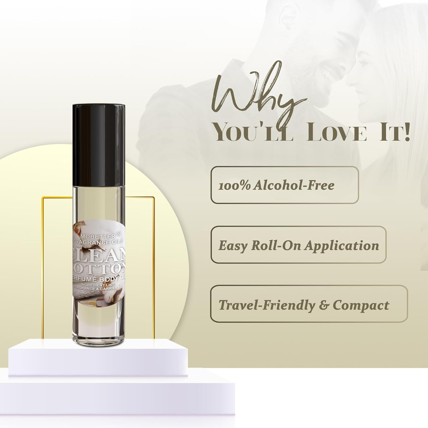 MOBETTER FRAGRANCE OILS Clean Cotton Perfume Body Oil - Image 4