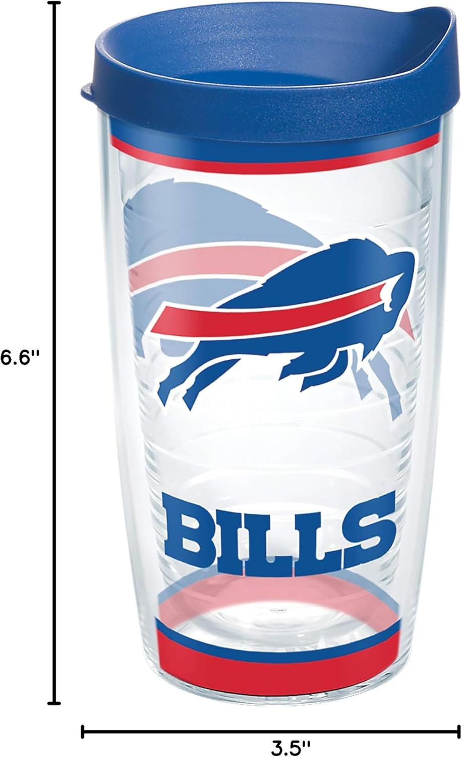 Tervis Made in USA Double Walled NFL Buffalo Bills Insulated Tumbler Cup Keeps Drinks Cold & Hot, 16oz, Tradition - Image 12