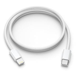 Câble USB C vers Lightning 1M, Certifié MFi Cable iPhone USB C Charge Rapide PD Chargeur iPhone Cable USBC Lightning pour iPhone 14 13 12 11 Pro Max/Mini/14 13 12 11 XR XS X 8 Plus 8 SE2020 - Amazon product rated Grade A
