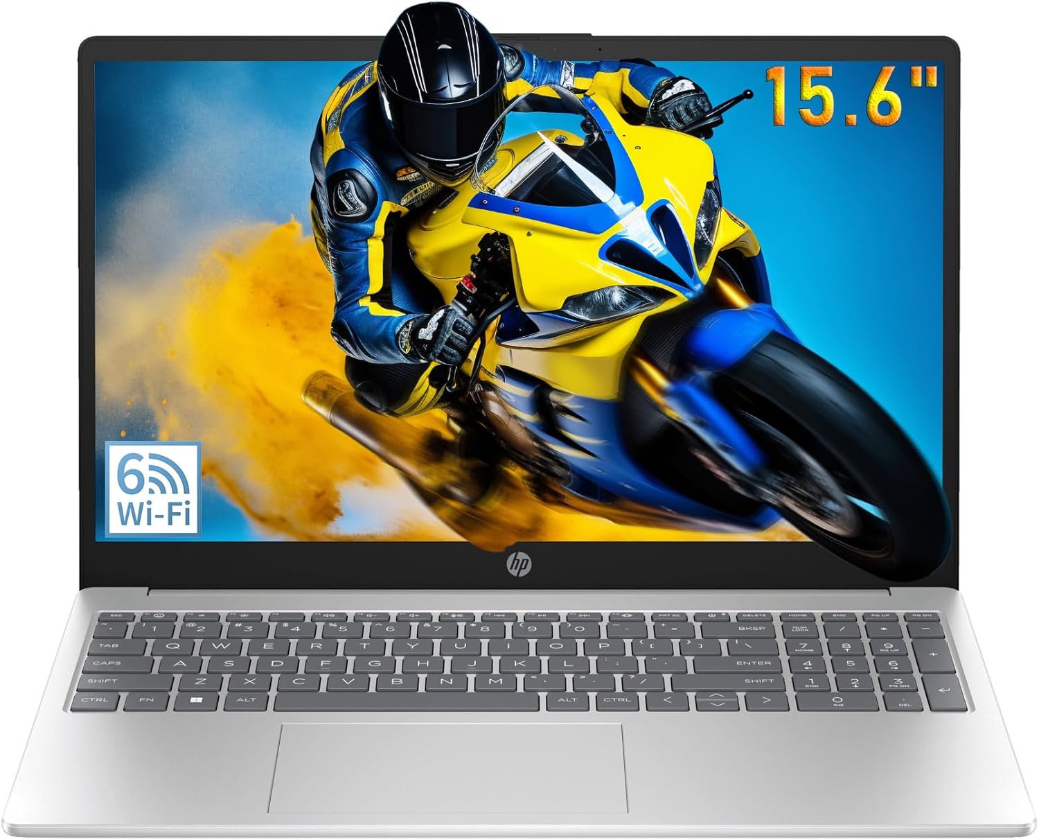 HP 15.6" Pavilion Laptop Computer PC, Intel N100 (32GB RAM, 1TB SSD) Lifetime Office 365, Portable Design & Long Battery Life, for Home Daily use, Windows 11 Home, Silver