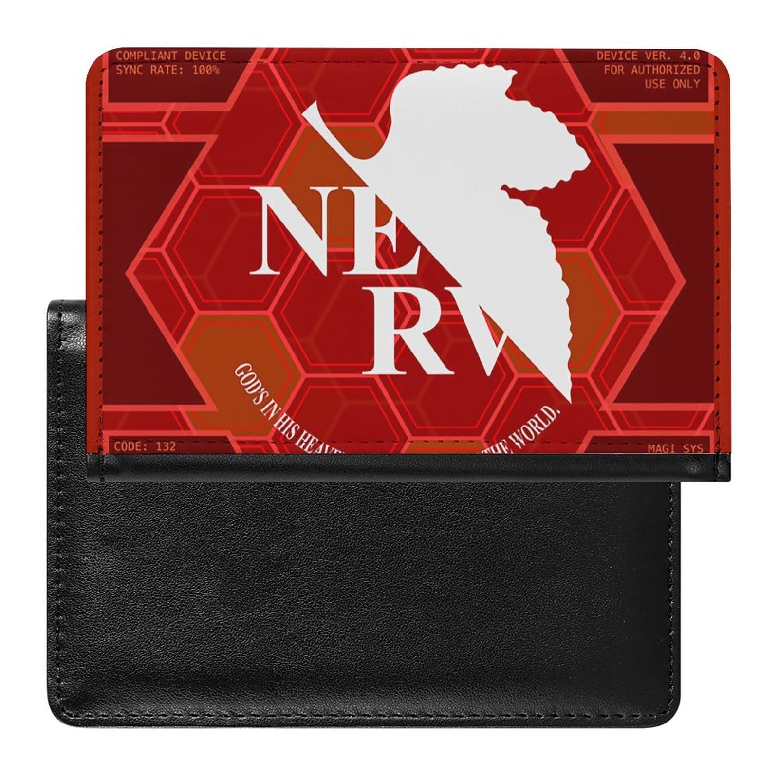 Amazon.co.jp: パスポートケース 新世紀エヴァンゲリオン ネルフ