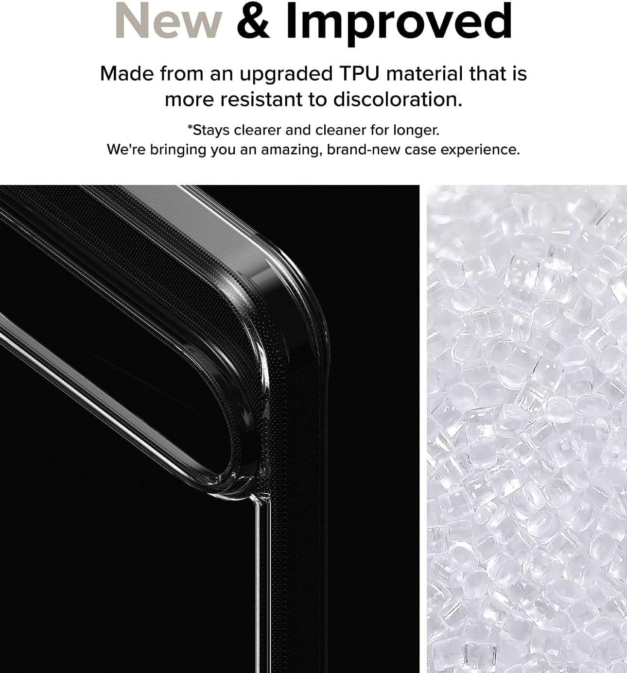 Ringke Fusion Case Compatible with Google Pixel 9 Pro XL [Clear] + Easy Slide Tempered Glass Compatible with Google Pixel 9 Pro XL [2 Pack]