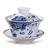 Fanquare Peony Gaiwan Chinese Tea Bowl