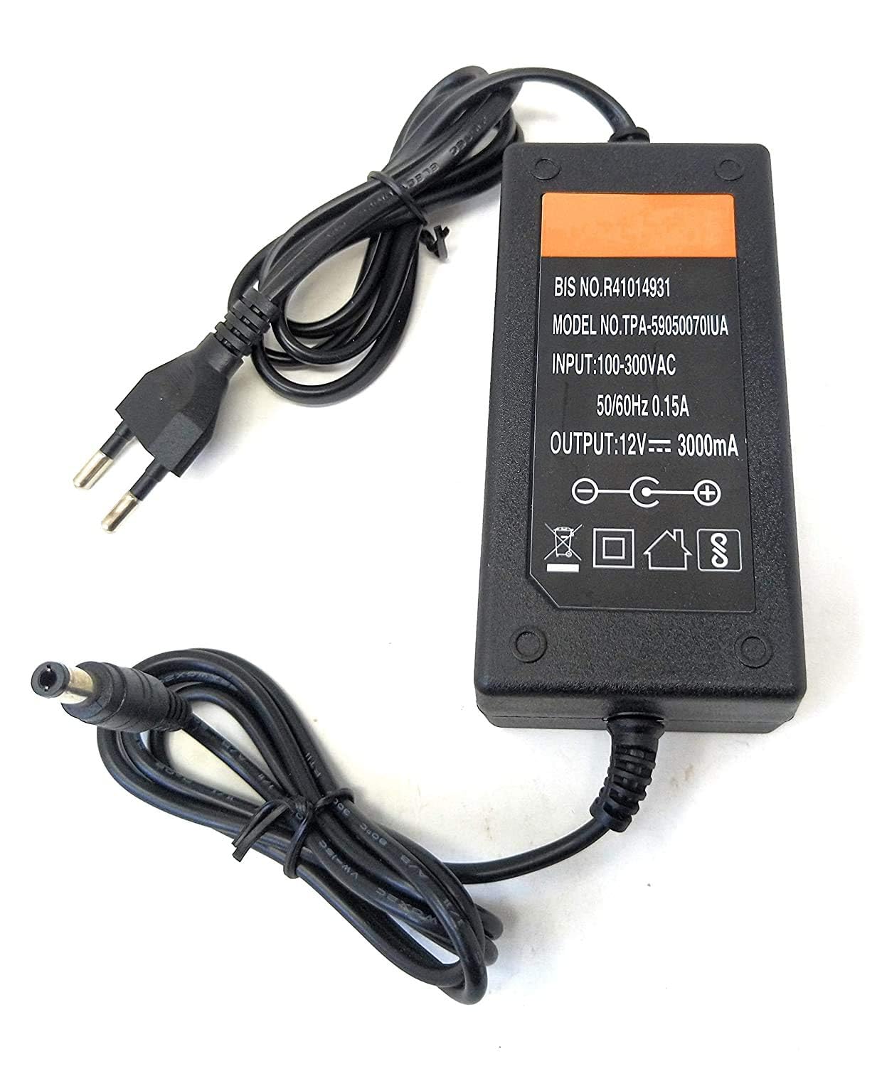 (ADP-1203) NAVKAR SYSTEMS 12V-3A Power Adaptor, Power Supply Ac Input 100-240V Dc Output 12 Volt 3 Amps-image-27