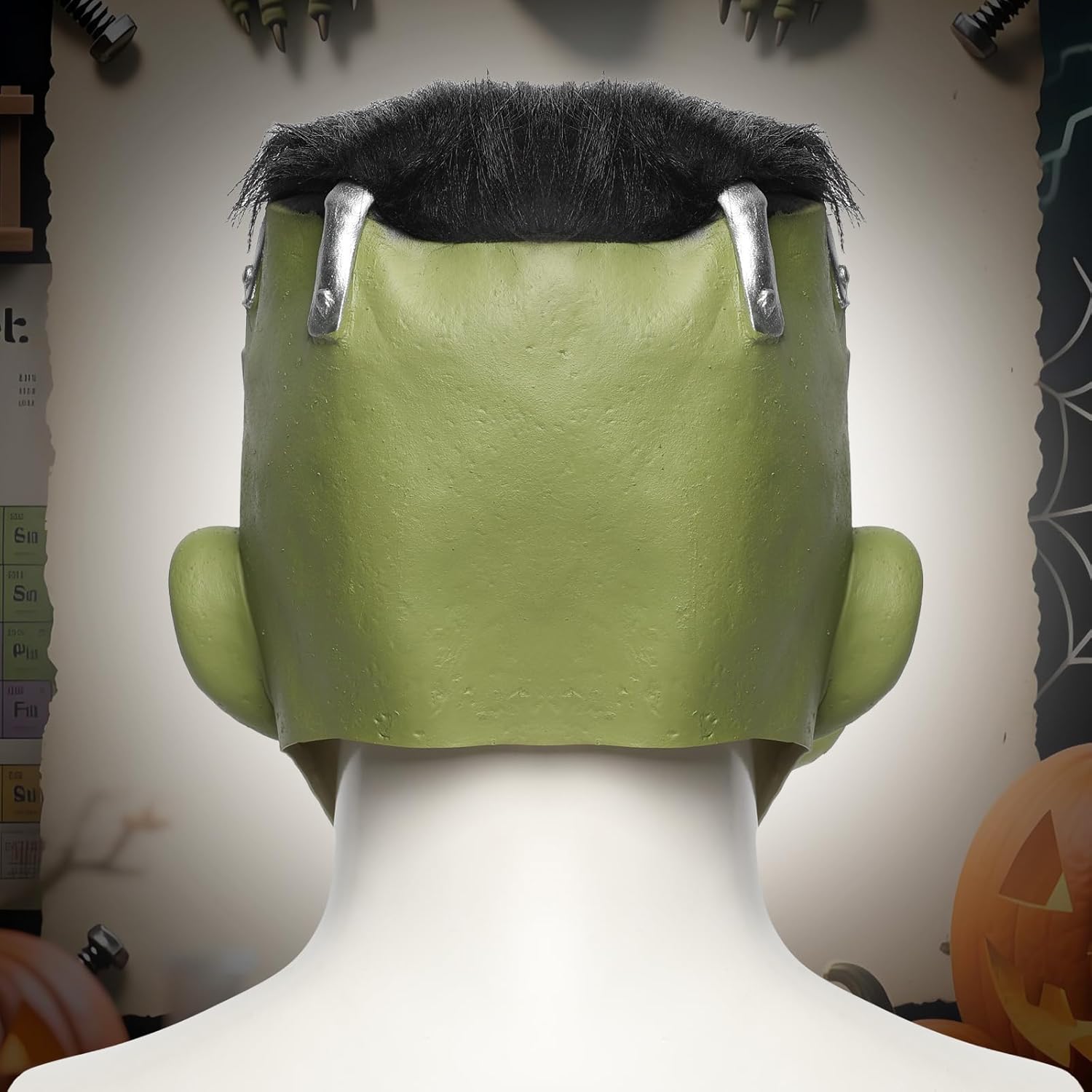 Adults Frankenstein Mask Monster Horror Latex Full Head Masks Costume Men Women Halloween Cosplay Party Prop - Image 3