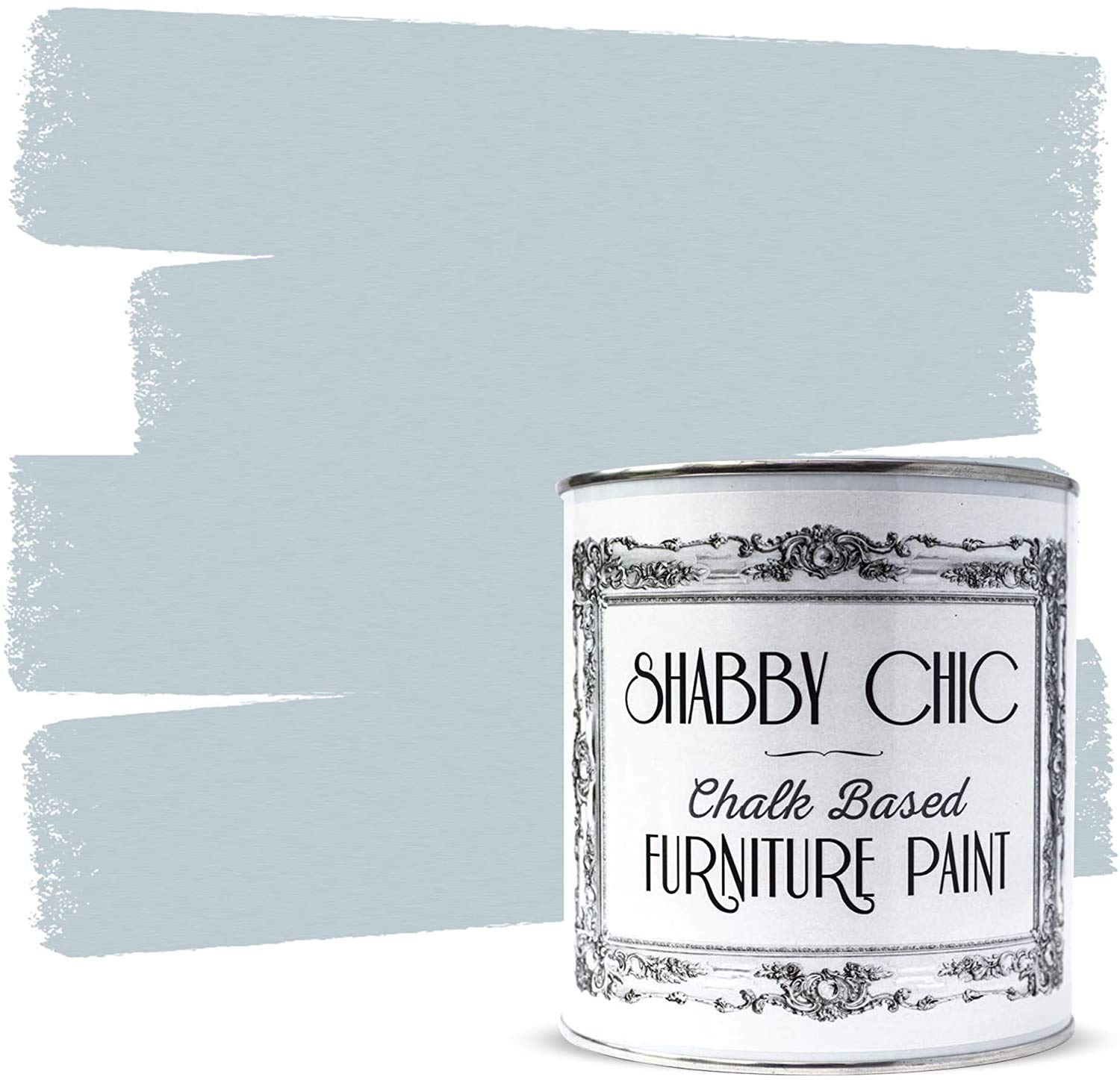 Shabby Chic Chalk Based Furniture Paint, Caesious - 100 ml | Distressed Matt Finish for Furniture, Home Decor or DIY Projects | Interior & Exterior | Non-Sand, Suitable for Wood, Plastic & Metal