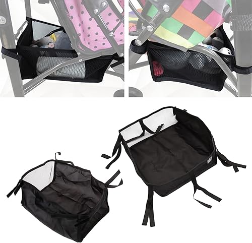 Miniatura 2 de Basket Bag With Multiple Pockets, Suitable For A Variety Of Strollers, Ample Storage Space, Accessories Storage Basket, Can Hold Mobile Phones,