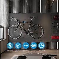Urban Deco Kerékpár Szerelőállvány - Falra Szerelhető Bicikli Tartó, Munkapadra Rögzíthető Szerviz Állvány Országúti és MTB Kerékpárokhoz, F 6
